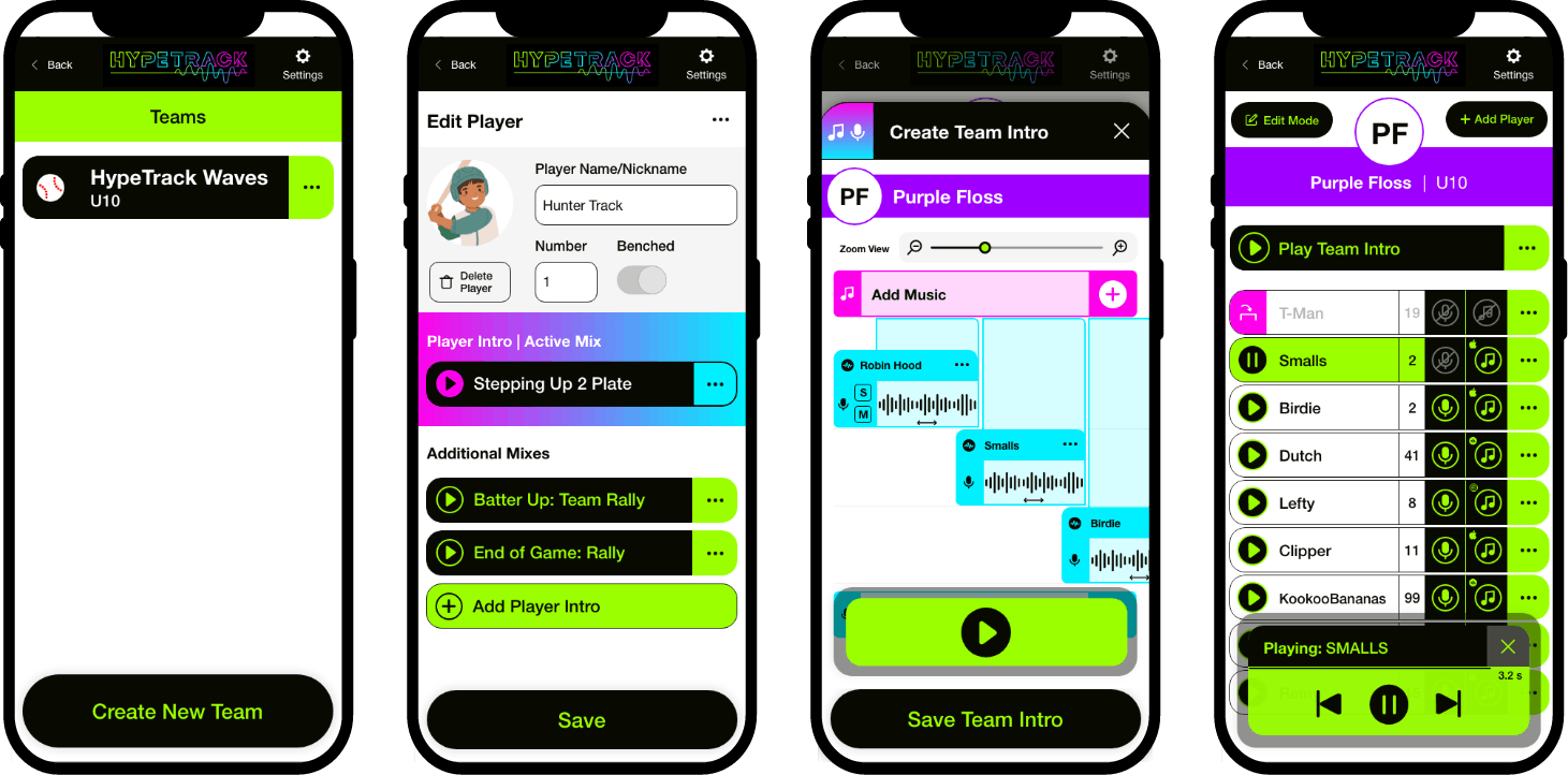 HypeTrack App | Designed and built by Kelowna Software