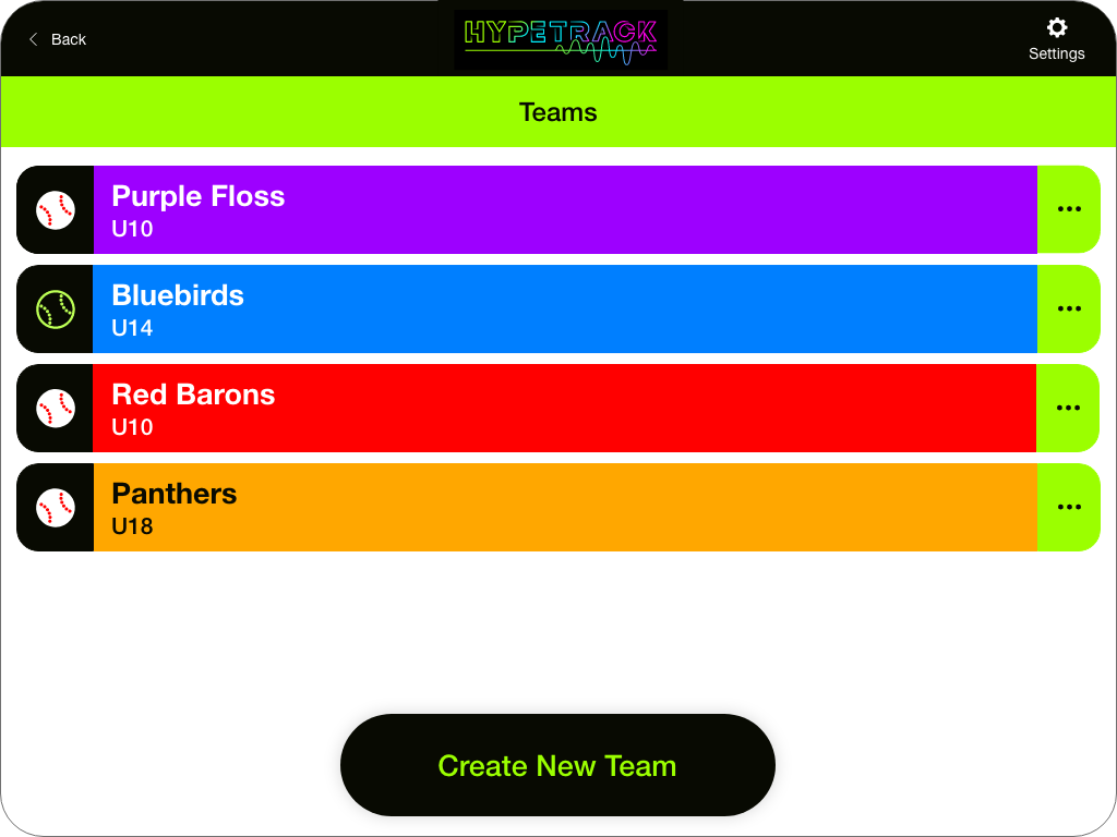 HypeTrack App | Designed and built by Kelowna Software